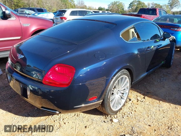 2008 Bentley Continental GT with VIN SCBCP73W28C056486, listed as a IAAI auction lot 40784814 with Not Provided miles and . Bid and sale history available at DreamBid. Image 4.