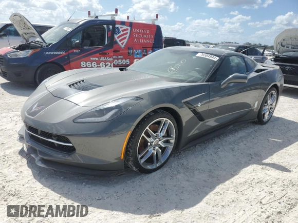 2016 Chevrolet Corvette Z51 3LT z VIN 1G1YL2D78G5100253, wystawiony jako Copart lot #76594944 z przebiegiem Nie podano mil oraz Nie do naprawy • Non repairable. Historia ofert i sprzedaży dostępna na DreamBid. Obrazek 1.