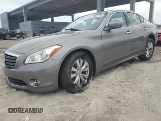 2011 Infiniti M with VIN JN1AY1AR7BM570737, listed as a Copart auction lot 50538705 with 93,801 mi miles and Non Repairable. Bid and sale history available at carsss.com. Image 1.