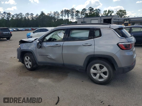 2018 Jeep Compass Latitude with VIN 3C4NJCBB8JT272514, listed as a Copart auction lot 55050635 with Not provided miles and Salvage title. Bid and sale history available at DreamBid. Image 2.