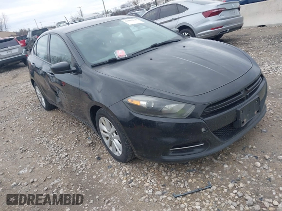 2014 Dodge Dart SXT with VIN 1C3CDFBB9ED903934, listed as a IAAI auction lot 42084166 with 170,949 mi miles. Bid and sale history available at carsss.com. Image 1.