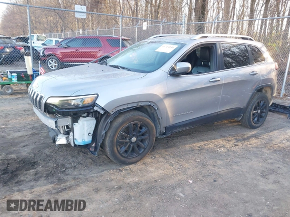 2021 Jeep Cherokee Altitude with VIN 1C4PJLLB1MD183417, listed as a IAAI auction lot 41724254 with 122,657 mi miles. Bid and sale history available at carsss.com. Image 22.