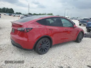 2022 Tesla Model Y Performance с VIN 7SAYGDEF0NF312799, выставлен на аукционе Copart как лот 55165915 с пробегом 38 377 миль миль и Чистый • Clean title. История ставок и продаж доступна на DreamBid. Изображение 3.