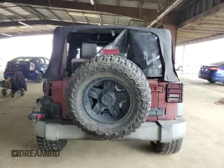 2008 Jeep Wrangler X with VIN 1J4FA241X8L541485, listed as a Copart auction lot 54050235 with 145,748 mi miles and Salvage title. Bid and sale history available at DreamBid. Image 6.
