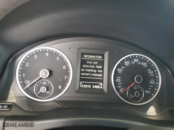 2017 Volkswagen Tiguan S with VIN WVGAV7AX4HK026185, listed as a Copart auction lot 50966555 with 152,810 mi miles and Salvage Title. Bid and sale history available at carsss.com. Image 9.