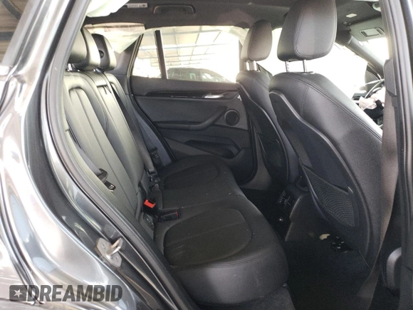 2017 BMW X1 sDrive28i with VIN WBXHU7C34HP924730, listed as a Copart auction lot 52245005 with 0 mi miles and Salvage Title. Bid and sale history available at carsss.com. Image 11.