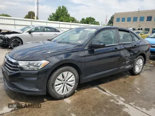 2020 Volkswagen Jetta S with VIN 3VWCB7BU4LM032559, listed as a Copart auction lot 61949855 with 45,409 mi miles and Salvage title. Bid and sale history available at DreamBid. Image 1.