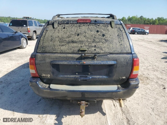 2003 Jeep Grand Cherokee Limited with VIN 1J8GW58N63C592607, listed as a Copart auction lot 52824825 with 0 mi miles and Clean Title. Bid and sale history available at carsss.com. Image 6.