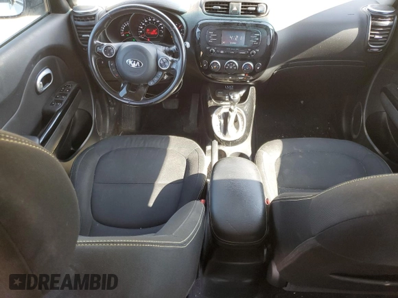 2016 Kia Soul + with VIN KNDJP3A56G7397615, listed as a Copart auction lot 55811005 with 139,576 mi miles and Salvage Title. Bid and sale history available at DreamBid. Image 8.