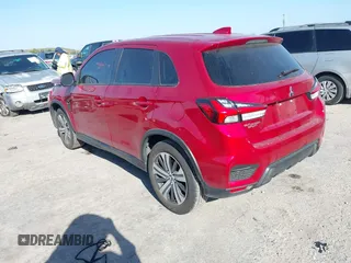 2022 Mitsubishi Outlander Sport ES with VIN JA4APUAU5NU020294, listed as a IAAI auction lot 41737973 with 17,644 mi miles. Bid and sale history available at carsss.com. Image 3.