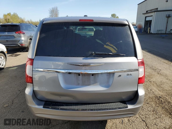 2014 Chrysler Town & Country S with VIN 2C4RC1HG6ER109095, listed as a Copart auction lot 51100365 with 123,641 mi miles and Salvage Title. Bid and sale history available at carsss.com. Image 6.
