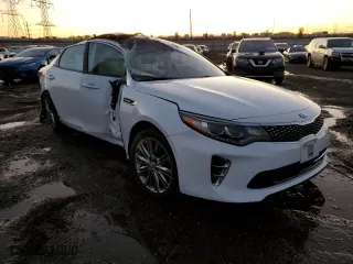 2017 Kia Optima SX Limited with VIN 5XXGV4L2XHG154102, listed as a Copart auction lot 72641324 with 0 mi miles and Salvage Title. Bid and sale history available at carsss.com. Image 4.