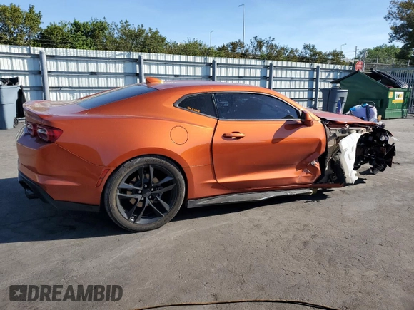 2023 Chevrolet Camaro LT1 with VIN 1G1FF1R73P0132607, listed as a Copart auction lot 48630625 with 17,833 mi miles and Non Repairable. Bid and sale history available at DreamBid. Image 3.