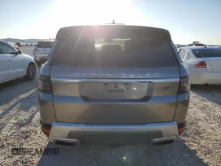 2019 Land Rover Range Rover Sport HSE with VIN SALWR2RK8KA421888, listed as a Copart auction lot 45496225 with 124,145 mi miles and Clean Title. Bid and sale history available at carsss.com. Image 6.