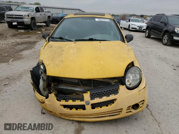 2003 Dodge Neon SXT z VIN 1B3ES56C63D192599, wystawiony jako Copart lot #53375775 z przebiegiem 179 277 mil mil oraz Tytuł czysty. Historia ofert i sprzedaży dostępna na DreamBid. Obrazek 5.