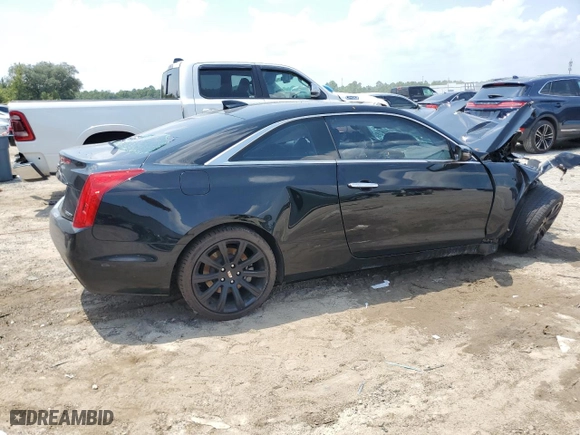 2015 Cadillac ATS Coupe Standard RWD with VIN 1G6AA1RX4F0115798, listed as a Copart auction lot 66391944 with 0 mi miles and Non Repairable. Bid and sale history available at carsss.com. Image 3.
