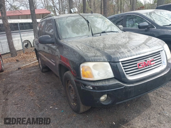 2006 GMC Envoy SLT with VIN 1GKDS13S562199496, listed as a IAAI auction lot 41463065 with 219,473 mi miles. Bid and sale history available at carsss.com. Image 1.