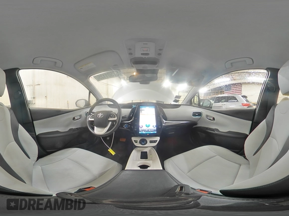 2017 Toyota Prius Plus z VIN JTDKARFP9H3034575, wystawiony jako Copart lot #57501125 z przebiegiem 82 647 mil mil oraz Szkoda całkowita • Salvage title. Historia ofert i sprzedaży dostępna na DreamBid. Obrazek 15.