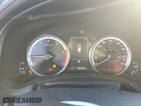 2020 Lexus NX with VIN JTJSARDZ7L2230210, listed as a Copart auction lot 42704995 with 95,227 mi miles and Salvage Title. Bid and sale history available at carsss.com. Image 9.