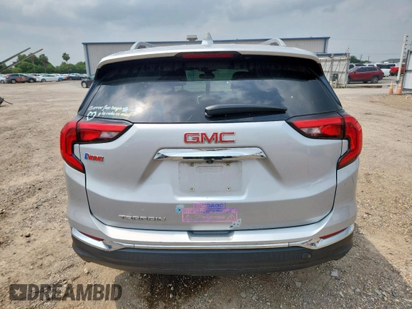 2021 GMC Terrain SLT with VIN 3GKALPEV4ML313400, listed as a Copart auction lot 59043905 with Not provided miles and Salvage title. Bid and sale history available at DreamBid. Image 6.