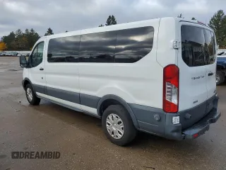 2015 Ford Transit Passenger XL with VIN 1FBZX2YG3FKA79794, listed as a Copart auction lot 77747364 with 77,693 mi miles and Salvage Title. Bid and sale history available at DreamBid. Image 2.