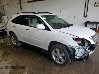 2008 Lexus RX 400h with VIN JTJHW31U682852645, listed as a Copart auction lot 56290865 with 141,672 mi miles and Salvage Title. Bid and sale history available at DreamBid. Image 4.