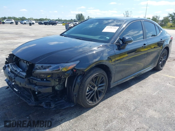 2025 Toyota Camry LE with VIN 4T1DAACK8SU125496, listed as a IAAI auction lot 42206200 with 937 mi miles and . Bid and sale history available at DreamBid. Image 18.