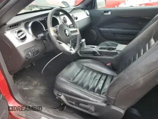 2009 Ford Mustang GT with VIN 1ZVHT82H595119834, listed as a Copart auction lot 52068725 with 96,697 mi miles and Salvage title. Bid and sale history available at DreamBid. Image 7.