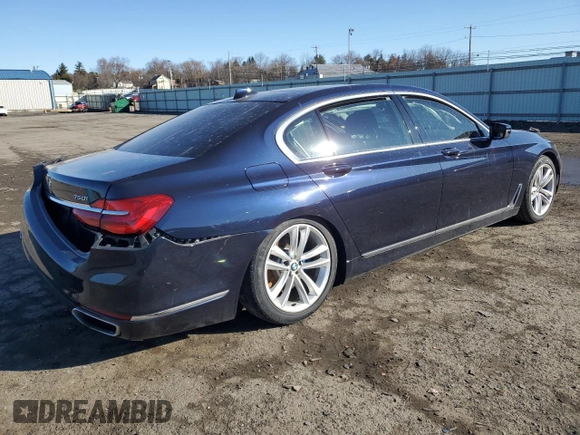 2018 BMW 7 Series ALPINA B7 xDrive with VIN WBA7F2C54JG423847, listed as a Copart auction lot 48316245 with 0 mi miles and Salvage Title. Bid and sale history available at carsss.com. Image 3.
