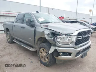 2024 Ram 2500 Big Horn with VIN 3C6UR5DJ5RG336430, listed as a IAAI auction lot 41939215 with 23,394 mi miles. Bid and sale history available at carsss.com. Image 1.