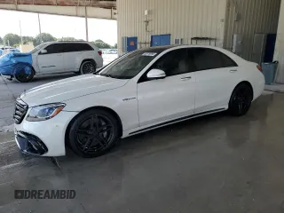 2020 Mercedes-Benz S 65 AMG with VIN W1KUG7KB5LA530117, listed as a Copart auction lot 52976995 with 11,363 mi miles and Non repairable. Bid and sale history available at DreamBid. Image 1.