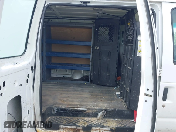 2013 Ford Econoline Cargo Commercial with VIN 1FTNE2EW8DDB33894, listed as a IAAI auction lot 42841415 with 224,026 mi miles and . Bid and sale history available at DreamBid. Image 8.