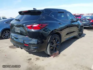 2019 Chevrolet Blazer RS with VIN 3GNKBJRS6KS580869, listed as a IAAI auction lot 41507458 with 34,564 mi miles. Bid and sale history available at carsss.com. Image 4.
