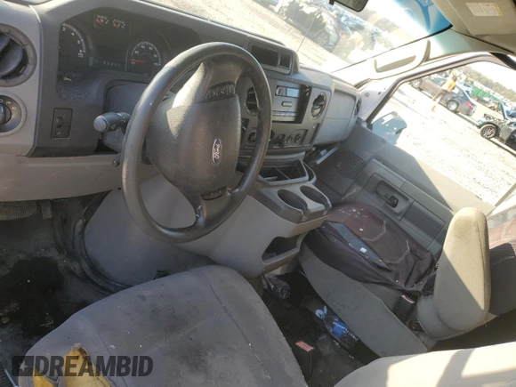 2012 Ford Econoline Cargo Recreational with VIN 1FTNE2EW2CDA60178, listed as a Copart auction lot 44402045 with Not Provided miles and Salvage Title. Bid and sale history available at carsss.com. Image 8.
