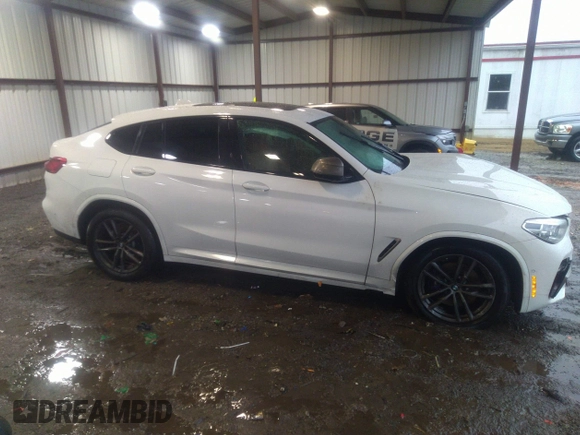 2020 BMW X4 M40i with VIN 5UX2V5C04L9C04255, listed as a IAAI auction lot 41574802 with 35,101 mi miles and . Bid and sale history available at DreamBid. Image 14.