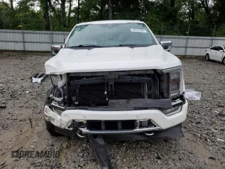 2022 Ford F-150 XL with VIN 1FTFW1E81NFA23191, listed as a Copart auction lot 59531595 with 92,203 mi miles and Salvage title. Bid and sale history available at DreamBid. Image 5.