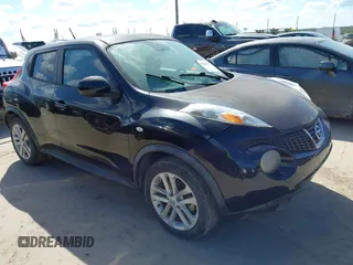 2013 Nissan Juke SV with VIN JN8AF5MRXDT219632, listed as a IAAI auction lot 42232972 with 98,126 mi miles and . Bid and sale history available at carsss.com. Image 1.