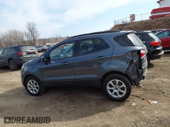 2021 Ford EcoSport SE z VIN MAJ6S3GL1MC425050, wystawiony jako IAAI lot #41808554 z przebiegiem 63 785 mil mil oraz . Historia ofert i sprzedaży dostępna na DreamBid. Obrazek 14.