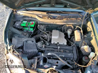 2000 Honda CR-V LX with VIN JHLRD1848YC038520, listed as a Copart auction lot 74137634 with 104,332 mi miles and Salvage Title. Bid and sale history available at carsss.com. Image 12.