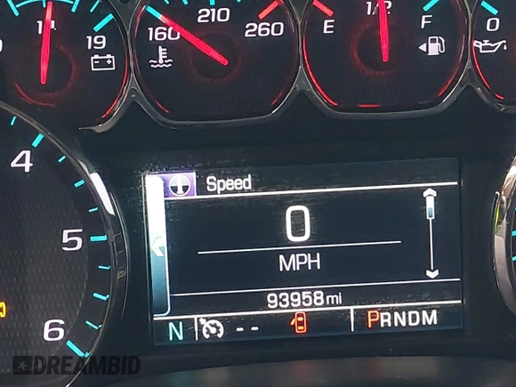 2015 Chevrolet Silverado 1500 LTZ with VIN 3GCUKSEC1FG400888, listed as a IAAI auction lot 41449692 with 93,958 mi miles. Bid and sale history available at carsss.com. Image 16.