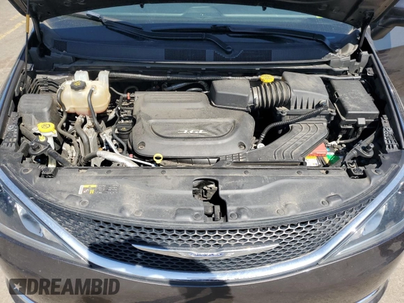 2017 Chrysler Pacifica Touring L with VIN 2C4RC1BG0HR770361, listed as a Copart auction lot 53789715 with 99,685 mi miles and Salvage Title. Bid and sale history available at DreamBid. Image 14.