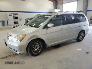 2008 Honda Odyssey Touring с VIN 5FNRL38868B029543, выставлен на аукционе Copart как лот 54190555 с пробегом 168 648 миль миль и Списание • Salvage title. История ставок и продаж доступна на DreamBid. Изображение 1.