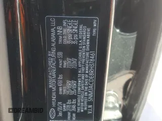 2024 Hyundai Tucson SE with VIN 5NMJACDE8RH378461, listed as a Copart auction lot 48319625 with 9,529 mi miles and Salvage Title. Bid and sale history available at carsss.com. Image 13.