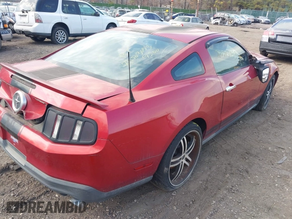 2011 Ford Mustang V6 with VIN 1ZVBP8AM6B5115712, listed as a IAAI auction lot 41918263 with Not provided miles and . Bid and sale history available at DreamBid. Image 4.