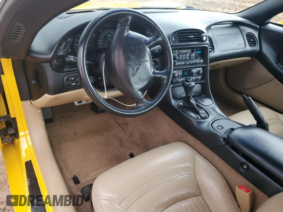 2004 Chevrolet Corvette with VIN 1G1YY22G645102213, listed as a Copart auction lot 84958784 with 77,338 mi miles and Salvage Title. Bid and sale history available at carsss.com. Image 8.