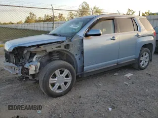 2015 GMC Terrain SLE with VIN 2GKFLVEK5F6203706, listed as a Copart auction lot 77593454 with 188,504 mi miles and Salvage Title. Bid and sale history available at carsss.com. Image 1.
