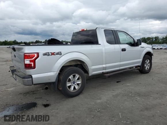 2018 Ford F-150 XL with VIN 1FTEX1EB4JKD24981, listed as a Copart auction lot 56063335 with 190,135 mi miles and Salvage title. Bid and sale history available at DreamBid. Image 3.
