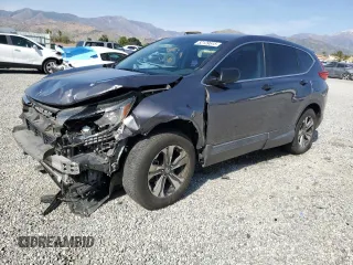 2018 Honda CR-V LX with VIN 2HKRW5H35JH416986, listed as a Copart auction lot 52129515 with 92,571 mi miles and Salvage Title. Bid and sale history available at carsss.com. Image 1.