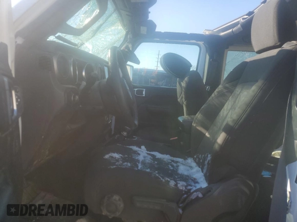 2022 Jeep Wrangler Sport with VIN 1C4HJXAGXNW200621, listed as a Copart auction lot 88113035 with 47,780 mi miles and Salvage Title. Bid and sale history available at DreamBid. Image 7.