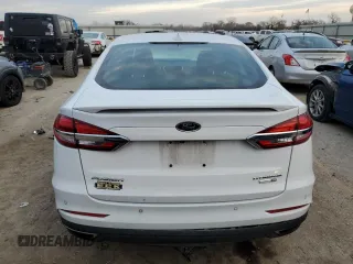 2019 Ford Fusion Titanium with VIN 3FA6P0D91KR263556, listed as a Copart auction lot 85587244 with 73,758 mi miles and Salvage Title. Bid and sale history available at carsss.com. Image 6.